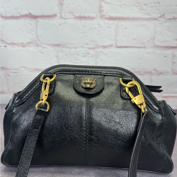 Gucci Re(Belle) Black Leather Mini Crossbody Bag - Picture 4 of 16